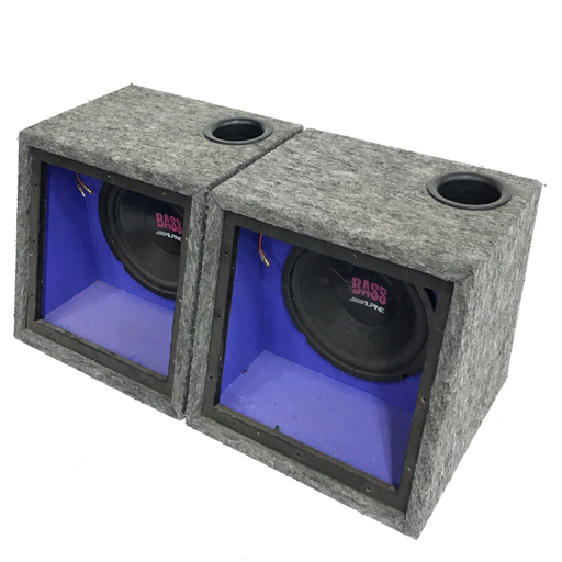 ALPINE アルパイン BASS サブ ウーファー スピーカー